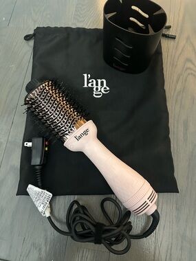 l'ange Le Volume 2-in-1 Blow Dryer Brush Carry Pouch & Holder, NEVER USED